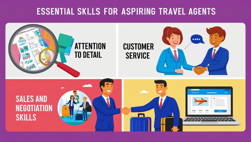essential skills for aspiring travel agents