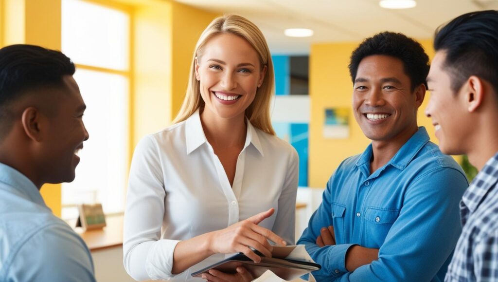 travel agent building a client base