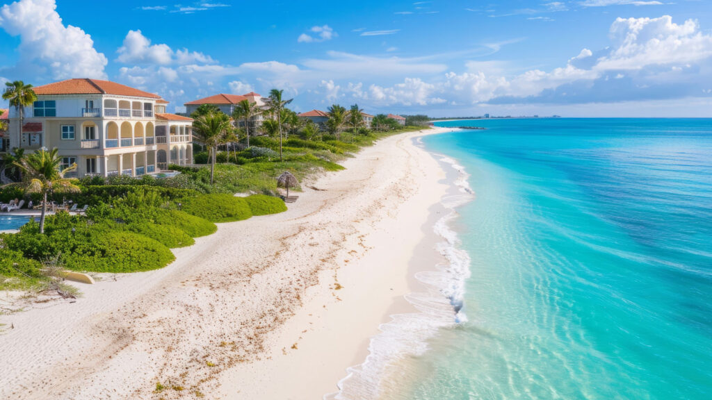 Turks and Caicos Beach Line